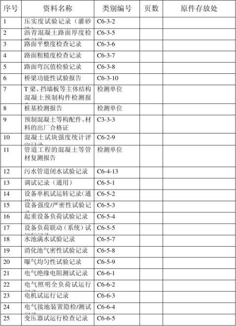 北京市房屋建筑和市政基础设施工程竣工验收备案表及备案须知填写范例