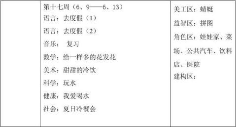 小 3 班主题活动计划 范文118