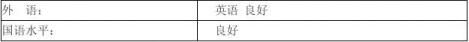 售前售后技术支持工程师个人简历模板