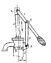 1,绘制机构运动简图实例1三,绘制机构运动简图实用技巧6,在原动件上标