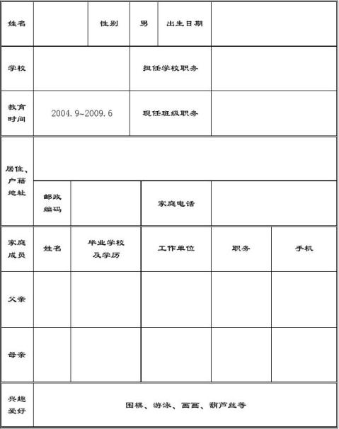 【小學生個人簡歷範文】小學生個人簡歷範文精選八篇_範文118